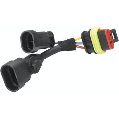 HELLA 8KA 194 768-031 Leitungsadapter, Elektrosatz Bi-Halogen-->Bi-LED/Bi-Xenon-->Bi-LED Kabel: 50mm HELLA 8KA 194 768-031 Leitungsadapter, Elektrosatz Bi-Halogen-->Bi-LED/Bi-Xenon-->Bi-LED Kabel: 50mm