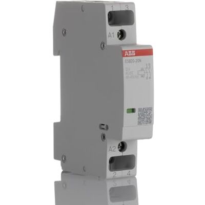 ABB ESB20 Schütz 12V ac/dc-Spule, 2-polig, 250V / 20 A 12V 4.6 kW 2 Schließer Sicherheit ABB ESB20 Schütz 12V ac/dc-Spule, 2-polig, 250V / 20 A 12V 4.6 kW 2 Schließer Sicherheit