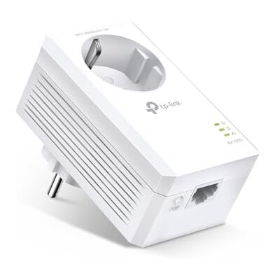 TP-Link TL-PA7017P AV1000 Gigabit Powerline Adapter mit Steckdose (1x Gigabit Port, Plug und Play, energiesparend, Kompatibel mit HomePlug AV Powerline-Adaptern) TP-Link TL-PA7017P AV1000 Gigabit Powerline Adapter mit Steckdose (1x Gigabit Port, Plug und Play, energiesparend, Kompatibel mit HomePlug AV Powerline-Adaptern)