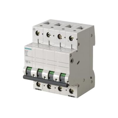 Siemens 5sl6 – Auto MAGNETOTERMICO 400 V 6 kA 4-polig B 32 A Siemens 5sl6 – Auto MAGNETOTERMICO 400 V 6 kA 4-polig B 32 A
