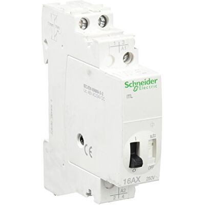 Schneider Electric , für DIN-Schienen DPST 16A 24 V dc, 48V ac Spule Schneider Electric , für DIN-Schienen DPST 16A 24 V dc, 48V ac Spule