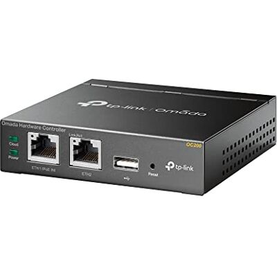 TP-Link OC200 Hybrid Cloud PoE Controller Metal Enclosure Real-time Monitoring Plug and Play USB for Automatic Backup TP-Link OC200 Hybrid Cloud PoE Controller Metal Enclosure Real-time Monitoring Plug and Play USB for Automatic Backup