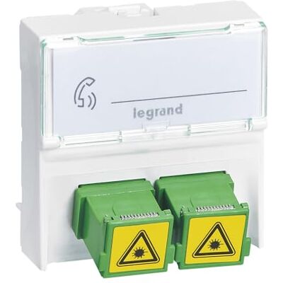 Legrand mehrere VDI 078614 – Mosaic II FO 2 x SC/APC 2 M bl Legrand mehrere VDI 078614 – Mosaic II FO 2 x SC/APC 2 M bl