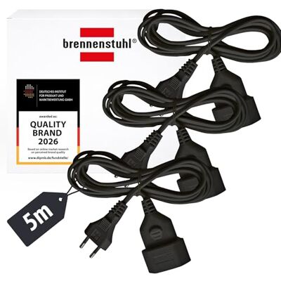 Brennenstuhl 3er Set Kunststoff-Verlängerungskabel 5m Brennenstuhl 3er Set Kunststoff-Verlängerungskabel 5m