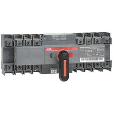 ABB Lastumschalter m. Mot. 4-polig 63A m. Gr OTM63F4CMA230V ABB Lastumschalter m. Mot. 4-polig 63A m. Gr OTM63F4CMA230V