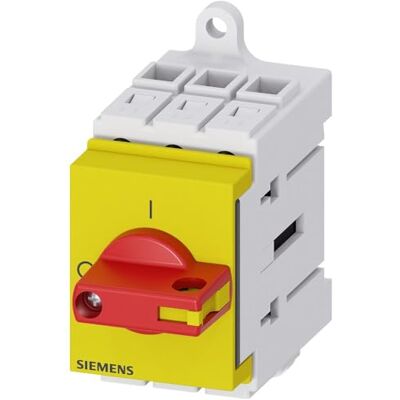 Siemens Lasttrennschalter Rot, Gelb 3polig 16 mm² 16 A 690 V/AC 3LD30300TK13 Siemens Lasttrennschalter Rot, Gelb 3polig 16 mm² 16 A 690 V/AC 3LD30300TK13