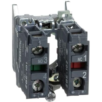 Schneider Electric Harmony XB4 Hilfsschalterblock, ZB4BZ105 Schneider Electric Harmony XB4 Hilfsschalterblock, ZB4BZ105