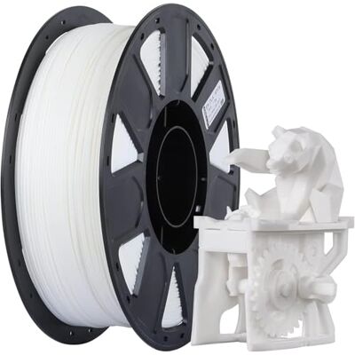 Creality Ender PLA Filament für 3D-Drucker, 1,75mm 3D Druck Filament, 1kg Spule, Ohne Verstopfung und Verformung, Maßgenauigkeit +/- 0,02mm, passend für die meisten FDM 3D Drucker, Weiß Creality Ender PLA Filament für 3D-Drucker, 1,75mm 3D Druck Filament, 1kg Spule, Ohne Verstopfung und Verformung, Maßgenauigkeit +/- 0,02mm, passend für die meisten FDM 3D Drucker, Weiß