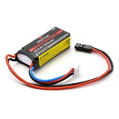 Spektrum 6.6V 300mAh 2S LiFe-Empfänger-Akku: Universal-Empfänger, EC3 Spektrum 6.6V 300mAh 2S LiFe-Empfänger-Akku: Universal-Empfänger, EC3