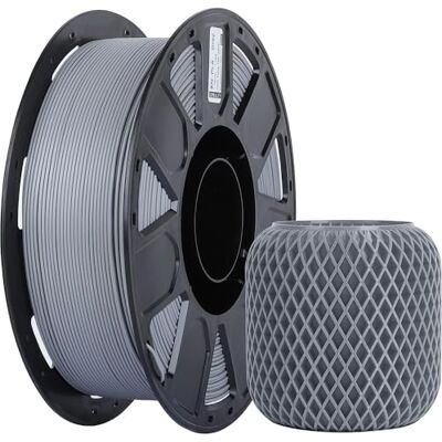 Creality Ender PLA Filament für 3D-Drucker, 1,75mm 3D Druck Filament, 1kg Spule, Ohne Verstopfung und Verformung, Maßgenauigkeit +/- 0,02mm, passend für die meisten FDM 3D Drucker, Grau Creality Ender PLA Filament für 3D-Drucker, 1,75mm 3D Druck Filament, 1kg Spule, Ohne Verstopfung und Verformung, Maßgenauigkeit +/- 0,02mm, passend für die meisten FDM 3D Drucker, Grau