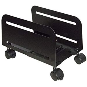 LINK LKSUPF Verstellbarer Rollwagen von 11,9 cm bis 20,9 cm für PC oder Aktenvernichter Farbe Schwarz aus Metall mit Rädern LINK LKSUPF Verstellbarer Rollwagen von 11,9 cm bis 20,9 cm für PC oder Aktenvernichter Farbe Schwarz aus Metall mit Rädern