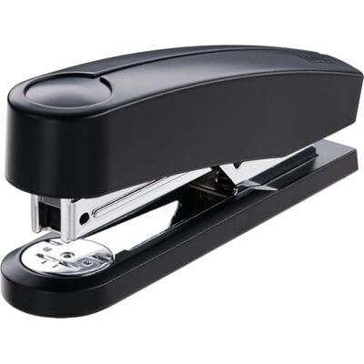 Novus B2 Heftgerät, 25 Blatt Heftleistung, Schwarz Bürotacker mit Oberlademechanik Metallgerät mit Kunststoffmantel 200 Heftklammern 24/6 inklusive Novus B2 Heftgerät, 25 Blatt Heftleistung, Schwarz Bürotacker mit Oberlademechanik Metallgerät mit Kunststoffmantel 200 Heftklammern 24/6 inklusive