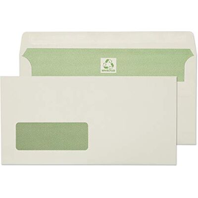 Blake Environmental umweltschonende Briefumschläge DL (110 x 220 mm) mit Fenster 500 Stück 90 g/m² FSC-zertifiziert selbstklebend 70% Recycling Umschläge Bürobedarf Briefumschläg/Kuvert Blake Environmental umweltschonende Briefumschläge DL (110 x 220 mm) mit Fenster 500 Stück 90 g/m² FSC-zertifiziert selbstklebend 70% Recycling Umschläge Bürobedarf Briefumschläg/Kuvert