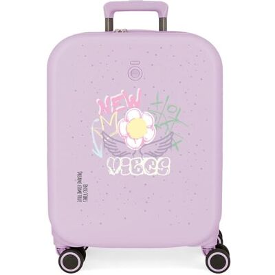 Enso New Vibes Kabinenkoffer, Violett, 40 x 55 x 20 cm, starr, 3,22 kg, TSA-Verschluss, ABS, 3,22 kg, 44 l, Handgepäck Enso New Vibes Kabinenkoffer, Violett, 40 x 55 x 20 cm, starr, 3,22 kg, TSA-Verschluss, ABS, 3,22 kg, 44 l, Handgepäck