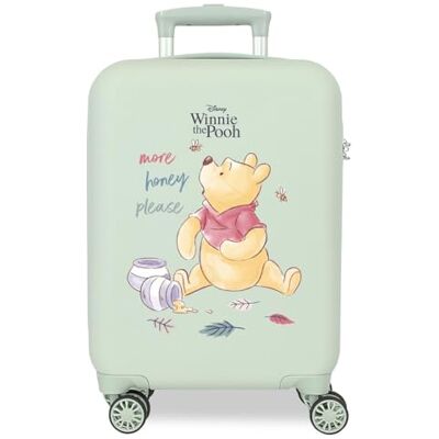 Disney Joumma Winnie Puuh Kabinenkoffer, Grün, 33 x 50 x 20 cm, starr, ABS, seitlicher Kombinationsverschluss, 28 l, 2,2 kg, 4 Doppelräder, Handgepäck Disney Joumma Winnie Puuh Kabinenkoffer, Grün, 33 x 50 x 20 cm, starr, ABS, seitlicher Kombinationsverschluss, 28 l, 2,2 kg, 4 Doppelräder, Handgepäck