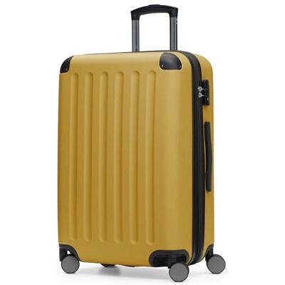 Hauptstadtkoffer Spree Mittelgroßer Hartschalenkoffer, TSA, 4 Rollen, Koffer, Trolley, Rollkoffer, Reisekoffer, Volumenerweiterung, 65 cm, 74 Liter, Herbstgold Hauptstadtkoffer Spree Mittelgroßer Hartschalenkoffer, TSA, 4 Rollen, Koffer, Trolley, Rollkoffer, Reisekoffer, Volumenerweiterung, 65 cm, 74 Liter, Herbstgold