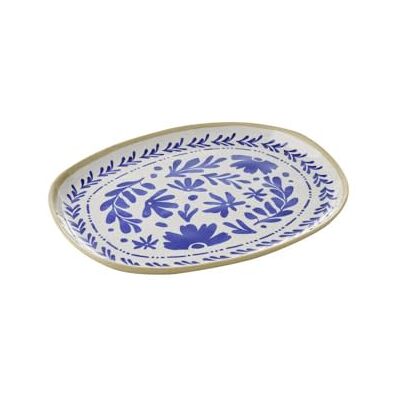 APS 85441 GN 1/1 Tablett FLORYN Melamin, 53 x 32,5 cm, Dekor blau/weiß, beige, GN System APS 85441 GN 1/1 Tablett FLORYN Melamin, 53 x 32,5 cm, Dekor blau/weiß, beige, GN System