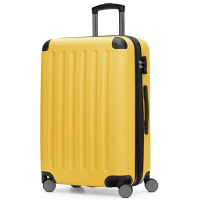 Hauptstadtkoffer Spree Mittelgroßer Hartschalenkoffer, TSA, 4 Rollen, Koffer, Trolley, Rollkoffer, Reisekoffer, Volumenerweiterung, 65 cm, 74 Liter, Gelb Hauptstadtkoffer Spree Mittelgroßer Hartschalenkoffer, TSA, 4 Rollen, Koffer, Trolley, Rollkoffer, Reisekoffer, Volumenerweiterung, 65 cm, 74 Liter, Gelb