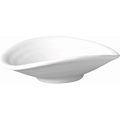 APS 83726 Schale ZEN, 13 x 11 cm Höhe 3,5 cm, 0,1 Liter, Melamin, weiß, Steinoptik APS 83726 Schale ZEN, 13 x 11 cm Höhe 3,5 cm, 0,1 Liter, Melamin, weiß, Steinoptik