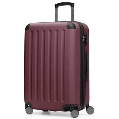 Hauptstadtkoffer Spree Mittelgroßer Hartschalenkoffer, TSA, 4 Rollen, Koffer, Trolley, Rollkoffer, Reisekoffer, Volumenerweiterung, 65 cm, 74 Liter, Burgund Hauptstadtkoffer Spree Mittelgroßer Hartschalenkoffer, TSA, 4 Rollen, Koffer, Trolley, Rollkoffer, Reisekoffer, Volumenerweiterung, 65 cm, 74 Liter, Burgund