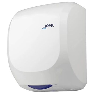 Jofel Optischer Hochleistungs-Händetrockner (400 Km/h) 1400W, trocken in 10 Sekunden, automatischer Händetrockner, Hepa-Filter, vandalismusgeschützt, Modell AVE Robustes ABS-Gehäuse, AA19000 Weiß Jofel Optischer Hochleistungs-Händetrockner (400 Km/h) 1400W, trocken in 10 Sekunden, automatischer Händetrockner, Hepa-Filter, vandalismusgeschützt, Modell AVE Robustes ABS-Gehäuse, AA19000 Weiß