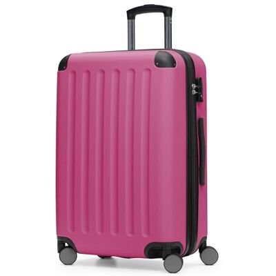 Hauptstadtkoffer Spree Mittelgroßer Hartschalenkoffer, TSA, 4 Rollen, Koffer, Trolley, Rollkoffer, Reisekoffer, Volumenerweiterung, 65 cm, 74 Liter, Magenta Hauptstadtkoffer Spree Mittelgroßer Hartschalenkoffer, TSA, 4 Rollen, Koffer, Trolley, Rollkoffer, Reisekoffer, Volumenerweiterung, 65 cm, 74 Liter, Magenta