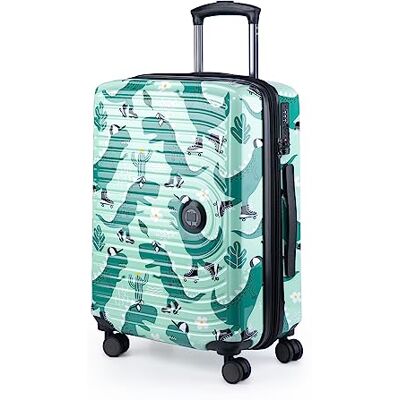 Hauptstadtkoffer Mitte Handgepäck, 2,9 kg kinderleicht, TSA, Hartschalenkoffer, Trolley 4. Rollen, Handgepäck 55 cm, 42 Liter, Motiv Koffer, Dino Skater Hauptstadtkoffer Mitte Handgepäck, 2,9 kg kinderleicht, TSA, Hartschalenkoffer, Trolley 4. Rollen, Handgepäck 55 cm, 42 Liter, Motiv Koffer, Dino Skater