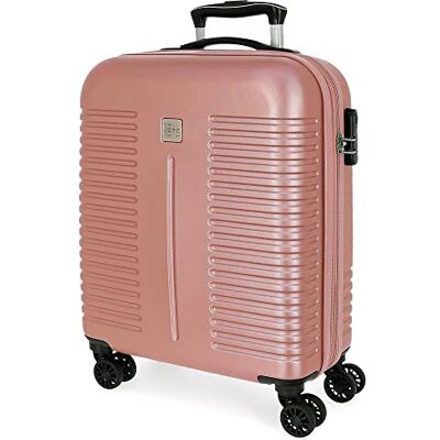 Roll Road India Kabinentrolley, Rosa, 40 x 55 x 20 cm, Hartplastik, seitlicher Kombinationsverschluss, 37 l, 2,74 kg, 4 Räder, Handgepäck Roll Road India Kabinentrolley, Rosa, 40 x 55 x 20 cm, Hartplastik, seitlicher Kombinationsverschluss, 37 l, 2,74 kg, 4 Räder, Handgepäck