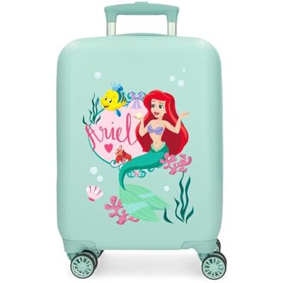 Disney Joumma Princess Celebration Kabinenkoffer, blau, 33 x 50 x 20 cm, starr, ABS, seitlicher Kombinationsverschluss, 28,4 l, 2 kg, 4 Doppelräder, Gepäck, Hand, blau, Kabinenkoffer Disney Joumma Princess Celebration Kabinenkoffer, blau, 33 x 50 x 20 cm, starr, ABS, seitlicher Kombinationsverschluss, 28,4 l, 2 kg, 4 Doppelräder, Gepäck, Hand, blau, Kabinenkoffer