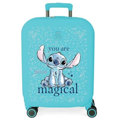 Disney Joumma You Are Magical Kabinenkoffer, Blau, 40 x 55 x 20 cm, starr, 3,22 kg, integrierter TSA-Verschluss, ABS, 3,22 kg, 37 l, Handgepäck Disney Joumma You Are Magical Kabinenkoffer, Blau, 40 x 55 x 20 cm, starr, 3,22 kg, integrierter TSA-Verschluss, ABS, 3,22 kg, 37 l, Handgepäck