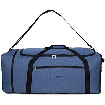 Hauptstadtkoffer blnbag M4 – Rollenreisetasche Weichgepäck Tasche, leichte Reisetasche faltbar mit Rollen, Rollentasche, 90 Liter, Dunkelblau Hauptstadtkoffer blnbag M4 – Rollenreisetasche Weichgepäck Tasche, leichte Reisetasche faltbar mit Rollen, Rollentasche, 90 Liter, Dunkelblau
