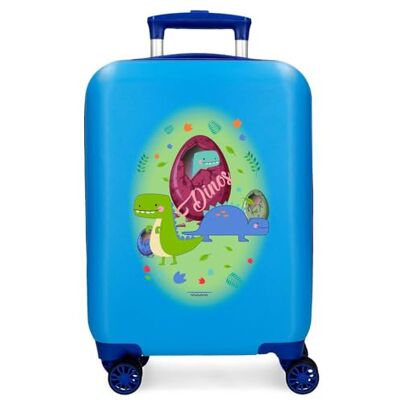 MOVOM Dinos Kabinenkoffer, blau, 33 x 50 x 20 cm, Harter ABS-Kunststoff, seitlicher Kombinationsverschluss, 28,4 l, 2 kg, 4 Doppelrollen, Handgepäck, blau, Kabinenkoffer MOVOM Dinos Kabinenkoffer, blau, 33 x 50 x 20 cm, Harter ABS-Kunststoff, seitlicher Kombinationsverschluss, 28,4 l, 2 kg, 4 Doppelrollen, Handgepäck, blau, Kabinenkoffer