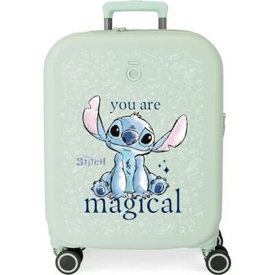Disney Joumma You Are Magical Kabinenkoffer, Grün, 40 x 55 x 20 cm, starr, 3,22 kg, integrierter TSA-Verschluss, ABS, 3,22 kg, 37 l, Handgepäck Disney Joumma You Are Magical Kabinenkoffer, Grün, 40 x 55 x 20 cm, starr, 3,22 kg, integrierter TSA-Verschluss, ABS, 3,22 kg, 37 l, Handgepäck