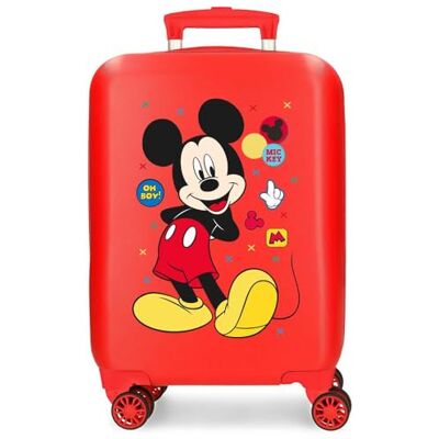 Disney Joumma Minnie-Enjoy the Day Kabinenkoffer, rot, 33 x 50 x 20 cm, starr, ABS, seitlicher Kombinationsverschluss, 28,4 l, 2 kg, 4 Doppelräder, Handgepäck, rot, Kabinenkoffer Disney Joumma Minnie-Enjoy the Day Kabinenkoffer, rot, 33 x 50 x 20 cm, starr, ABS, seitlicher Kombinationsverschluss, 28,4 l, 2 kg, 4 Doppelräder, Handgepäck, rot, Kabinenkoffer
