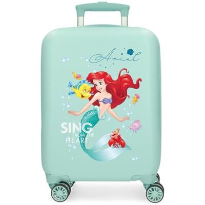 Disney Joumma Prinzessinnen-Koffer, blau, 33 x 50 x 20 cm, starr, ABS, seitlicher Kombinationsverschluss, 28,4 l, 2 kg, 4 Doppelrollen, Handgepäck, blau, Kabinenkoffer Disney Joumma Prinzessinnen-Koffer, blau, 33 x 50 x 20 cm, starr, ABS, seitlicher Kombinationsverschluss, 28,4 l, 2 kg, 4 Doppelrollen, Handgepäck, blau, Kabinenkoffer