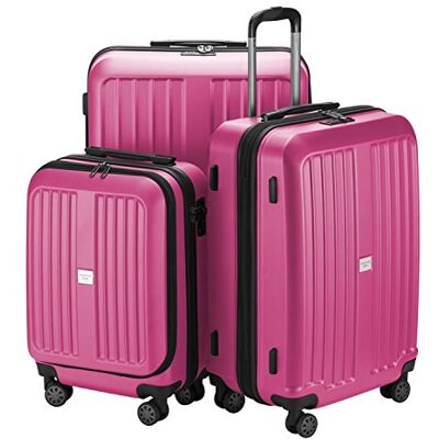 Hauptstadtkoffer X-Berg Koffer-Set Trolley Hartschale, TSA, 55 x 65 x 75 cm, 257 Liter, Magenta matt Hauptstadtkoffer X-Berg Koffer-Set Trolley Hartschale, TSA, 55 x 65 x 75 cm, 257 Liter, Magenta matt