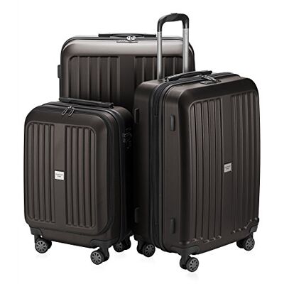 Hauptstadtkoffer X-Berg Koffer-Set Trolley Hartschale, TSA, 55 x 65 x 75 cm, 257 Liter, Graphit matt Hauptstadtkoffer X-Berg Koffer-Set Trolley Hartschale, TSA, 55 x 65 x 75 cm, 257 Liter, Graphit matt