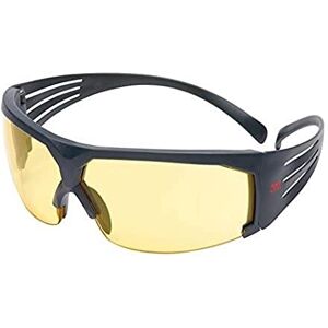 3M SF603SGAF SecureFit Schutzbrille, Scotchgard Anti-Fog, Grauer Rahmen, Gelb 3M SF603SGAF SecureFit Schutzbrille, Scotchgard Anti-Fog, Grauer Rahmen, Gelb