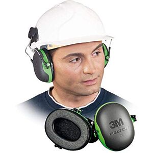 3M Helmkapsel X1P3E, Helmbefestigung, SNR 26 dB, schwarz/grün 3M Helmkapsel X1P3E, Helmbefestigung, SNR 26 dB, schwarz/grün
