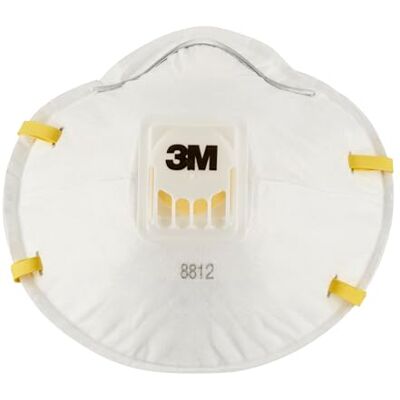 3M Partikelmaske für Handschleifarbeiten, Schutzstufe FFP1, 2 Stück, 587111 3M Partikelmaske für Handschleifarbeiten, Schutzstufe FFP1, 2 Stück, 587111