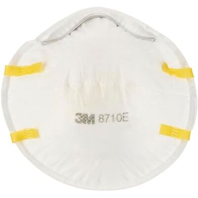3M 8710EC3, Atemschutz-Maske FFP1, Partikelmaske für Handschleifarbeiten, individuell anpassbarer Nasenbügel, EN-Sicherheit zertifiziert, 3 Stück 3M 8710EC3, Atemschutz-Maske FFP1, Partikelmaske für Handschleifarbeiten, individuell anpassbarer Nasenbügel, EN-Sicherheit zertifiziert, 3 Stück