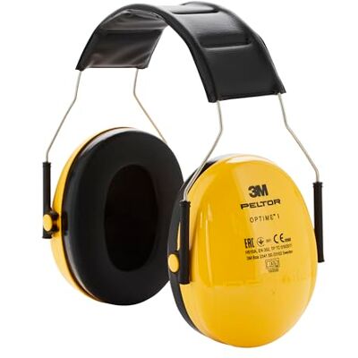 3M Peltor Optime I Ohrenschützer H510A, leichter Gehörschutz mit weichen Kissen, Gehörschutz gegen Geräuschpegel im Bereich von 87-98 dB (SNR 27dB), gelb, 1er Pack (Verpackung kann variieren), 25 3M Peltor Optime I Ohrenschützer H510A, leichter Gehörschutz mit weichen Kissen, Gehörschutz gegen Geräuschpegel im Bereich von 87-98 dB (SNR 27dB), gelb, 1er Pack (Verpackung kann variieren), 25