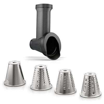 Bosch Zubehör Trommelraspel für Fleischwolf Serie 4 und Serie 6, 2 Siebe für feine (Saft) oder gröbere (Marmelade) Verarbeitung, alle Teile spülmaschinenfest, MWZS0SHB Bosch Zubehör Trommelraspel für Fleischwolf Serie 4 und Serie 6, 2 Siebe für feine (Saft) oder gröbere (Marmelade) Verarbeitung, alle Teile spülmaschinenfest, MWZS0SHB