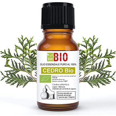Laborbio ZedernholzÖl Bio Ätherisches Öl 100% Reines 10 ml Aromatherapie Kosmetik Therapeutische Laborbio ZedernholzÖl Bio Ätherisches Öl 100% Reines 10 ml Aromatherapie Kosmetik Therapeutische