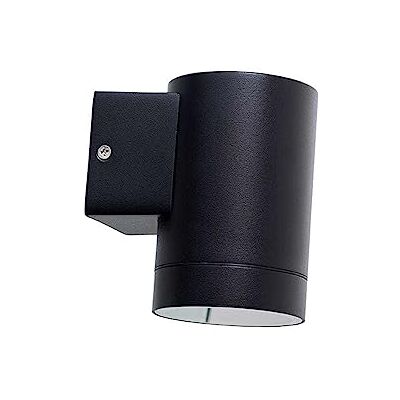 Dyberg Larsen Mattschwarz Stege Wandlampe -Hergestellt aus mattschwarzem Aluminium und mattem PVC Für die Verwendung in Außenbereichen GU10/35 W Dänisches Design Modern Leicht Dyberg Larsen Mattschwarz Stege Wandlampe -Hergestellt aus mattschwarzem Aluminium und mattem PVC Für die Verwendung in Außenbereichen GU10/35 W Dänisches Design Modern Leicht