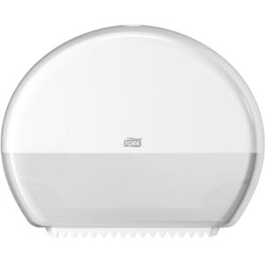 Tork Spender für Mini-Jumbo-Toilettenpapier Weiß T2, geschlossen, Elevation Linie, 555000 Tork Spender für Mini-Jumbo-Toilettenpapier Weiß T2, geschlossen, Elevation Linie, 555000