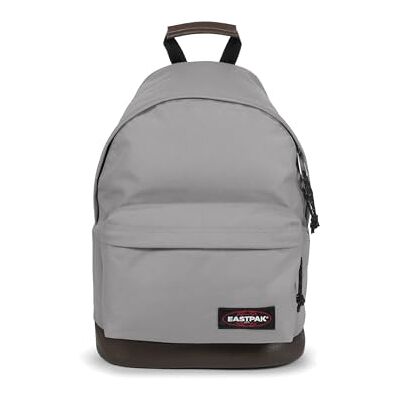 EASTPAK Wyoming Rucksack — 21.6 L Alltagsrucksack, 40 x 30 x 18 cm, Robustes Design mit gepolstertem Rücken und Schultergurten — Kieselgrau EASTPAK Wyoming Rucksack — 21.6 L Alltagsrucksack, 40 x 30 x 18 cm, Robustes Design mit gepolstertem Rücken und Schultergurten — Kieselgrau