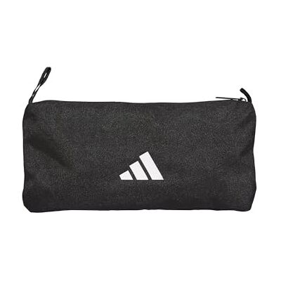 adidas Unisex Kinder Pencil Case Flat Backpack, black/white, One Size adidas Unisex Kinder Pencil Case Flat Backpack, black/white, One Size