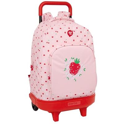 safta GLOWLAB FRUTITAS Großer Rucksack mit Rädern, kompakt, abnehmbar, ideal für Kinder verschiedener Altersgruppen, bequem und vielseitig, Qualität und Widerstandsfähigkeit, 33 x 22 x 45 cm safta GLOWLAB FRUTITAS Großer Rucksack mit Rädern, kompakt, abnehmbar, ideal für Kinder verschiedener Altersgruppen, bequem und vielseitig, Qualität und Widerstandsfähigkeit, 33 x 22 x 45 cm