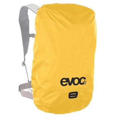 EVOC RAINCOVER SLEEVE, wasserdichter Rucksackschutz (Rucksack Abdeckung mit reflektierendem Logo-Druck, flexible Größenanpassung, Backpack Regenhülle für 6-18 l Rucksäcke), Sunflower EVOC RAINCOVER SLEEVE, wasserdichter Rucksackschutz (Rucksack Abdeckung mit reflektierendem Logo-Druck, flexible Größenanpassung, Backpack Regenhülle für 6-18 l Rucksäcke), Sunflower